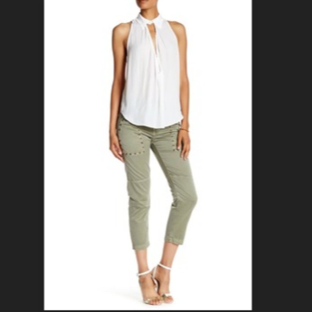 Calvin Rucker studded Capris